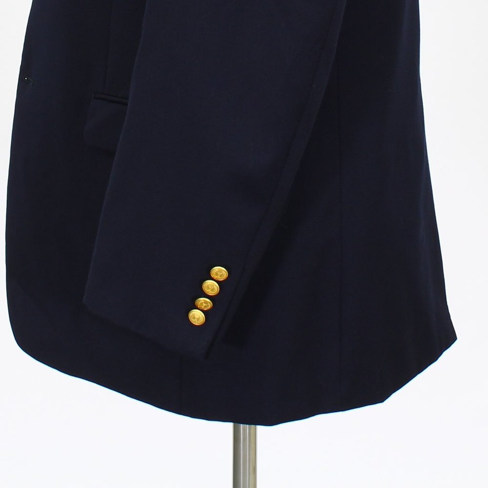 Chaps 46l Navy Solid 2-Button Sport Coat Blazer J… - image 8